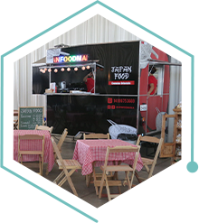 Desfrute dos Food trucks